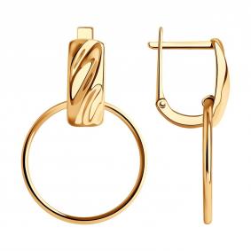 Золотые серьги SOKOLOV 029161 029161 фото