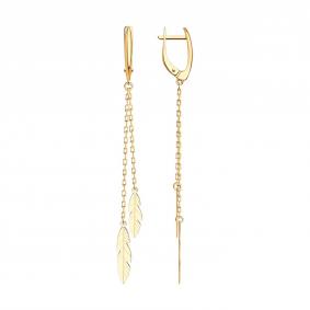 Золотые серьги SOKOLOV 029194 029194 фото