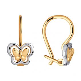 Золотые серьги SOKOLOV 029211 029211 фото