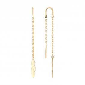 Золотые серьги SOKOLOV 029222 029222 фото