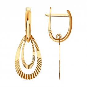 Золотые серьги SOKOLOV 029264 029264 фото