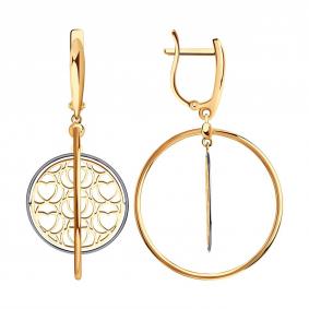 Золотые серьги SOKOLOV 029277 029277 фото