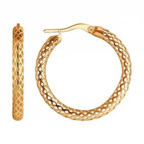 Золотые серьги SOKOLOV 029299 029299 фото