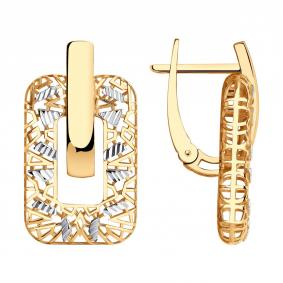 Золотые серьги SOKOLOV 029302 029302 фото