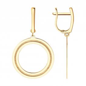 Золотые серьги SOKOLOV 029320 029320 фото