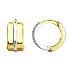 Серьги из лимонного золота SOKOLOV 029465-2 029465-2 фото