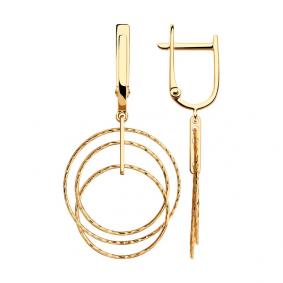 Золотые серьги SOKOLOV 029561 029561 фото