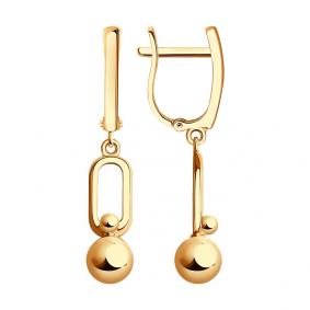 Золотые серьги SOKOLOV 029592 029592 фото