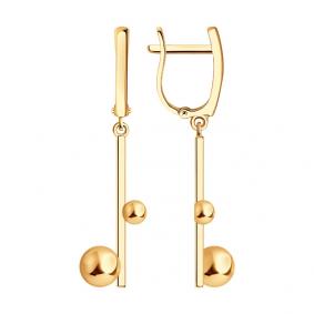 Золотые серьги SOKOLOV 029613 029613 фото