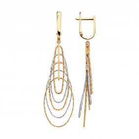 Золотые серьги SOKOLOV 029724 029724 фото