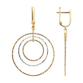 Золотые серьги SOKOLOV 029734 029734 фото