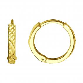 Серьги из лимонного золота SOKOLOV 029819-2 029819-2 фото