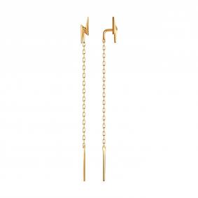 Золотые серьги SOKOLOV 029835 029835 фото