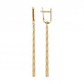 Золотые серьги SOKOLOV 029886 029886 фото