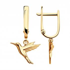 Золотые серьги SOKOLOV 029887 029887 фото