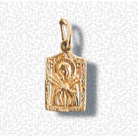 Золотая подвеска Золотые узоры 03-0132 03-0132 фото