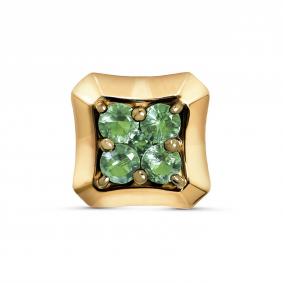 Золотая подвеска ERA Jewellery 03-03174-01-003-01-00 с изумрудом 03-03174-01-003-01-00 фото