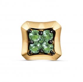 Золотая подвеска ERA Jewellery 03-03174-01-003-01-02 с изумрудом 03-03174-01-003-01-02 фото