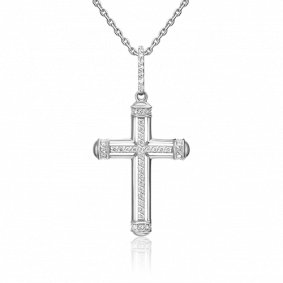 Подвеска из белого золота Platina 03-0477-00-101-1120-30 с бриллиантом 03-0477-00-101-1120-30 фото