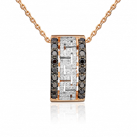 Золотая подвеска Platina 03-0632-00-403-1110-32 с фианитом 03-0632-00-403-1110-32 фото