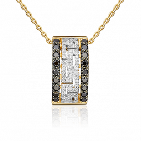 Подвеска из лимонного золота Platina 03-0632-00-403-1130-32 с фианитом 03-0632-00-403-1130-32 фото