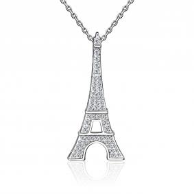 Серебряная подвеска Platina 03-0804-00-401-0200 с фианитом 03-0804-00-401-0200 фото