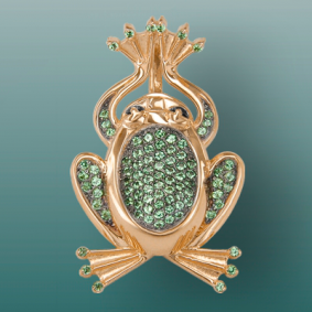 Золотая подвеска Platina 03-0818-00-404-1110-33 с фианитом 03-0818-00-404-1110-33 фото