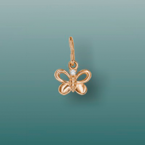 Золотая подвеска Platina 03-0882-00-401-1110-03 с фианитом 03-0882-00-401-1110-03 фото