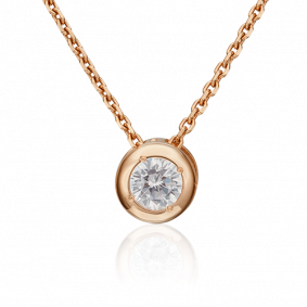 Золотая подвеска Platina 03-1362-00-401-1110-03 с фианитом 03-1362-00-401-1110-03 фото