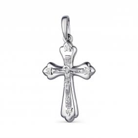 Серебряная подвеска АЛЬКОР 03-1541/00КЦ-00 с фианитом 03-1541/00КЦ-00 фото