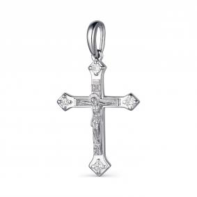 Серебряная подвеска АЛЬКОР 03-1542/00КЦ-00 с фианитом 03-1542/00КЦ-00 фото