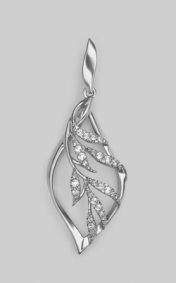 Золотая подвеска Platina 03-1905-00-401-1120-23 с фианитом 03-1905-00-401-1120-23 фото