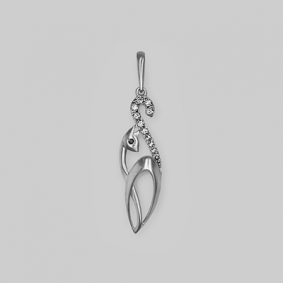 Золотая подвеска Platina 03-2186-00-403-1120-03 с фианитом 03-2186-00-403-1120-03 фото