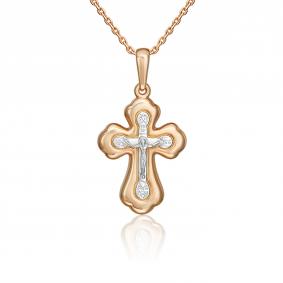 Подвеска из комбинированного золота Platina 03-2285-00-000-1111-63 03-2285-00-000-1111-63 фото