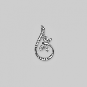 Золотая подвеска Platina 03-2296-00-401-1120-24 с фианитом 03-2296-00-401-1120-24 фото