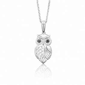 Подвеска из белого золота Platina 03-2338-00-403-1120-03 с фианитом 03-2338-00-403-1120-03 фото