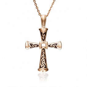 Золотая подвеска Platina 03-2347-00-000-1110-25 с эмалью 03-2347-00-000-1110-25 фото