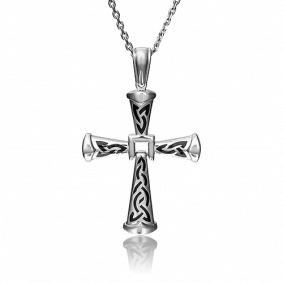 Подвеска из белого золота Platina 03-2347-00-000-1120-25 с эмалью 03-2347-00-000-1120-25 фото