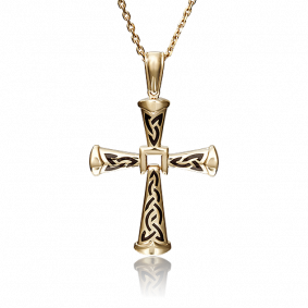 Подвеска из лимонного золота Platina 03-2347-00-000-1130-25 с эмалью 03-2347-00-000-1130-25 фото