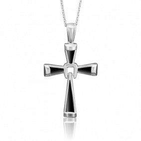 Подвеска из белого золота Platina 03-2348-00-000-1120-25 с эмалью 03-2348-00-000-1120-25 фото