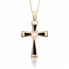 Подвеска из лимонного золота Platina 03-2348-00-000-1130-25 с эмалью 03-2348-00-000-1130-25 фото