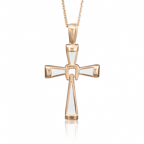 Золотая подвеска Platina 03-2348-01-000-1110-25 с эмалью 03-2348-01-000-1110-25 фото