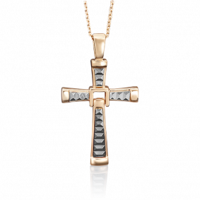 Подвеска из комбинированного золота Platina 03-2349-00-000-1111-04 03-2349-00-000-1111-04 фото