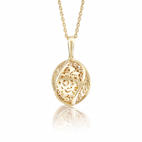 Подвеска из лимонного золота Platina 03-2363-00-000-1130-48 03-2363-00-000-1130-48 фото