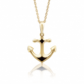 Подвеска из лимонного золота Platina 03-2438-00-000-1130-25 с эмалью 03-2438-00-000-1130-25 фото