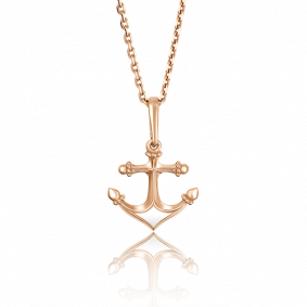 Золотая подвеска Platina 03-2439-00-000-1110-25 с эмалью 03-2439-00-000-1110-25 фото