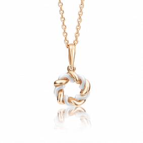 Золотая подвеска Platina с диоксидом циркония 03-2462-00-601-1110-51 03-2462-00-601-1110-51 фото