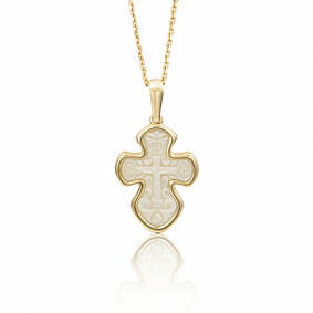 Подвеска из лимонного золота Platina 03-2505-00-292-1130-46 03-2505-00-292-1130-46 фото