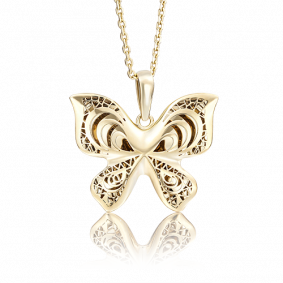 Подвеска из лимонного золота Platina 03-2516-00-000-1130-48 03-2516-00-000-1130-48 фото