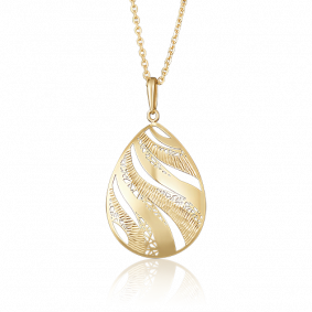 Подвеска из лимонного золота Platina 03-2606-00-000-1130-65 03-2606-00-000-1130-65 фото